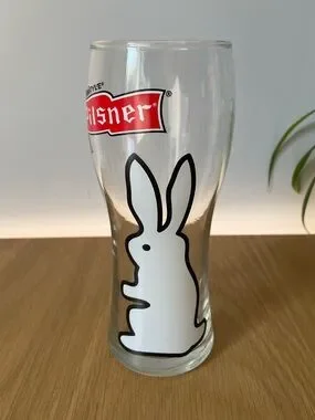 Dining | Old Style Pilsner White Rabbit Collectible Beer Pint Glass 9s ...